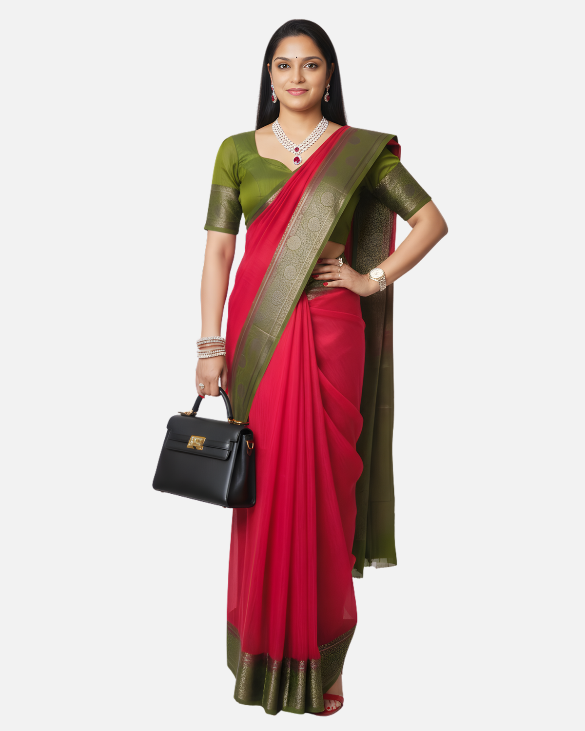 Jute Silk Saree