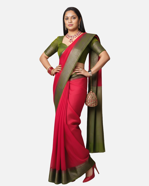 Jute Silk Saree
