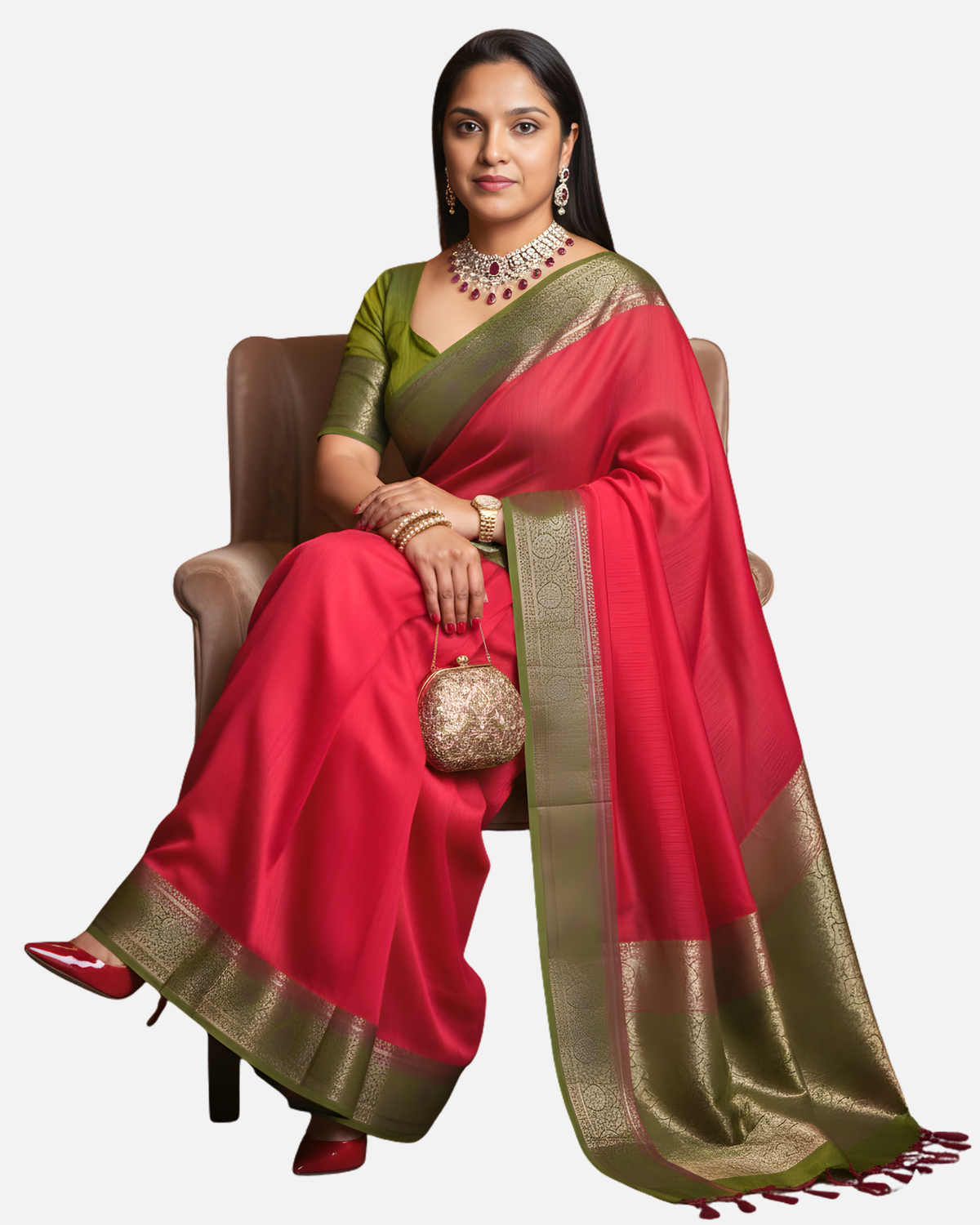 Jute Silk Saree