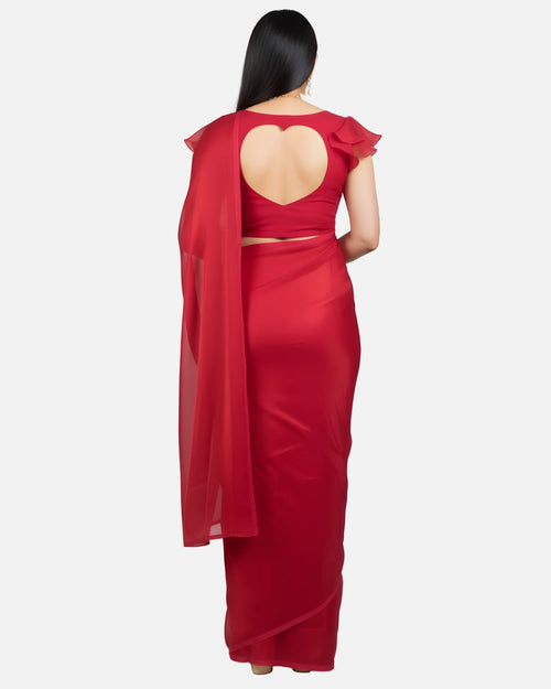 Melifloz Sweetheart Back Saree